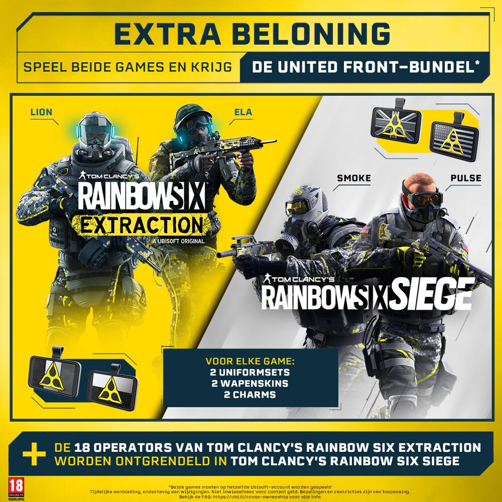 rainbow six extraction react strike pack