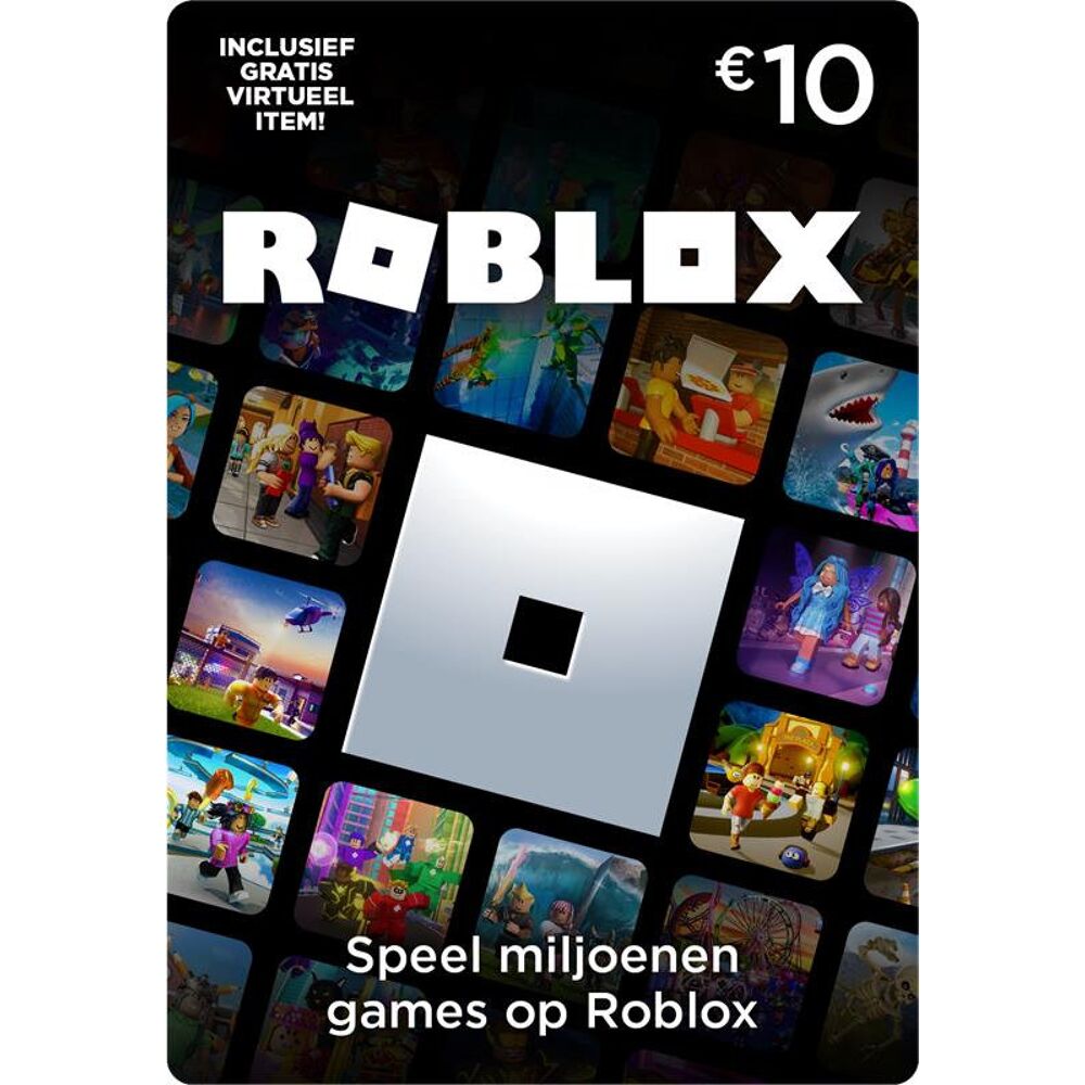 Roblox Gift Card 10 Euro Tegoed Virtueel Item Belgie - hotjar roblox robux