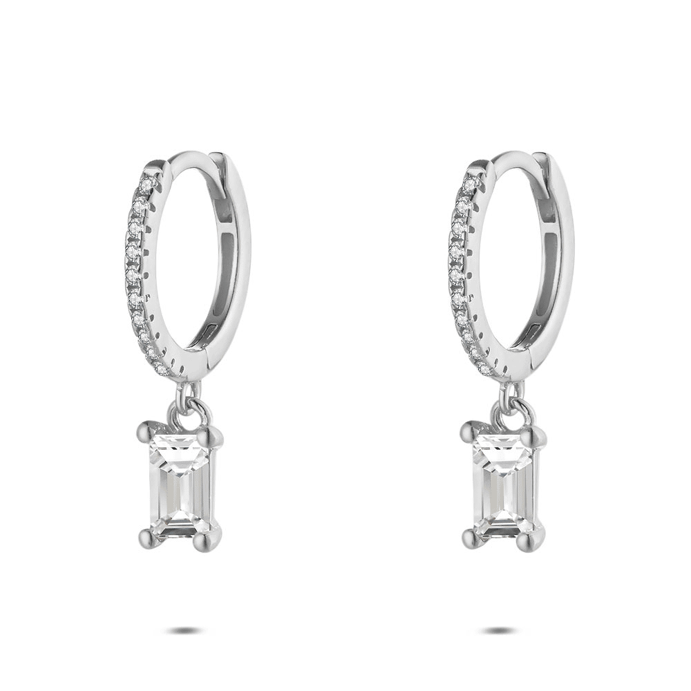 Boucles D'oreilles Vintage Statu Quo - Bijou Ancien Pour Femme - Occasion