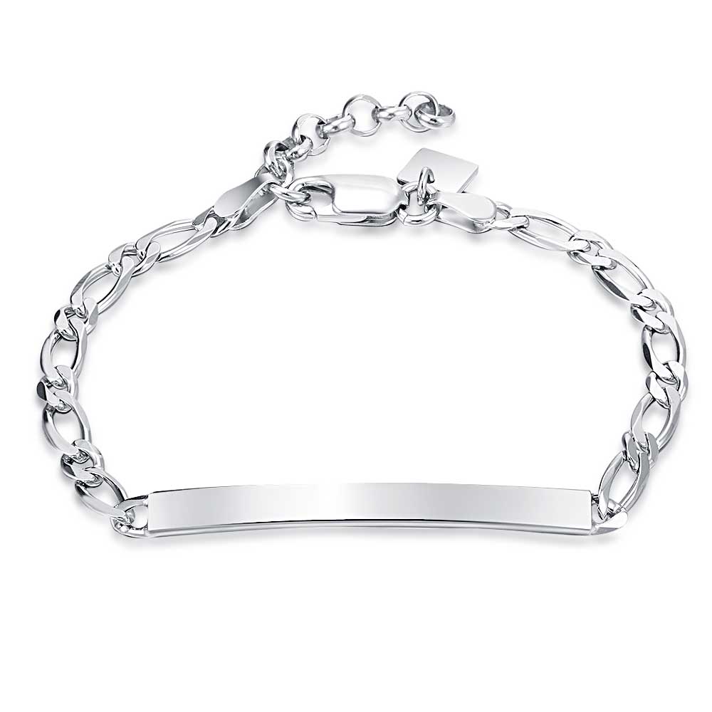 Bracelet d'argent avec le nom  Silver, Jewelry, Silver bracelet