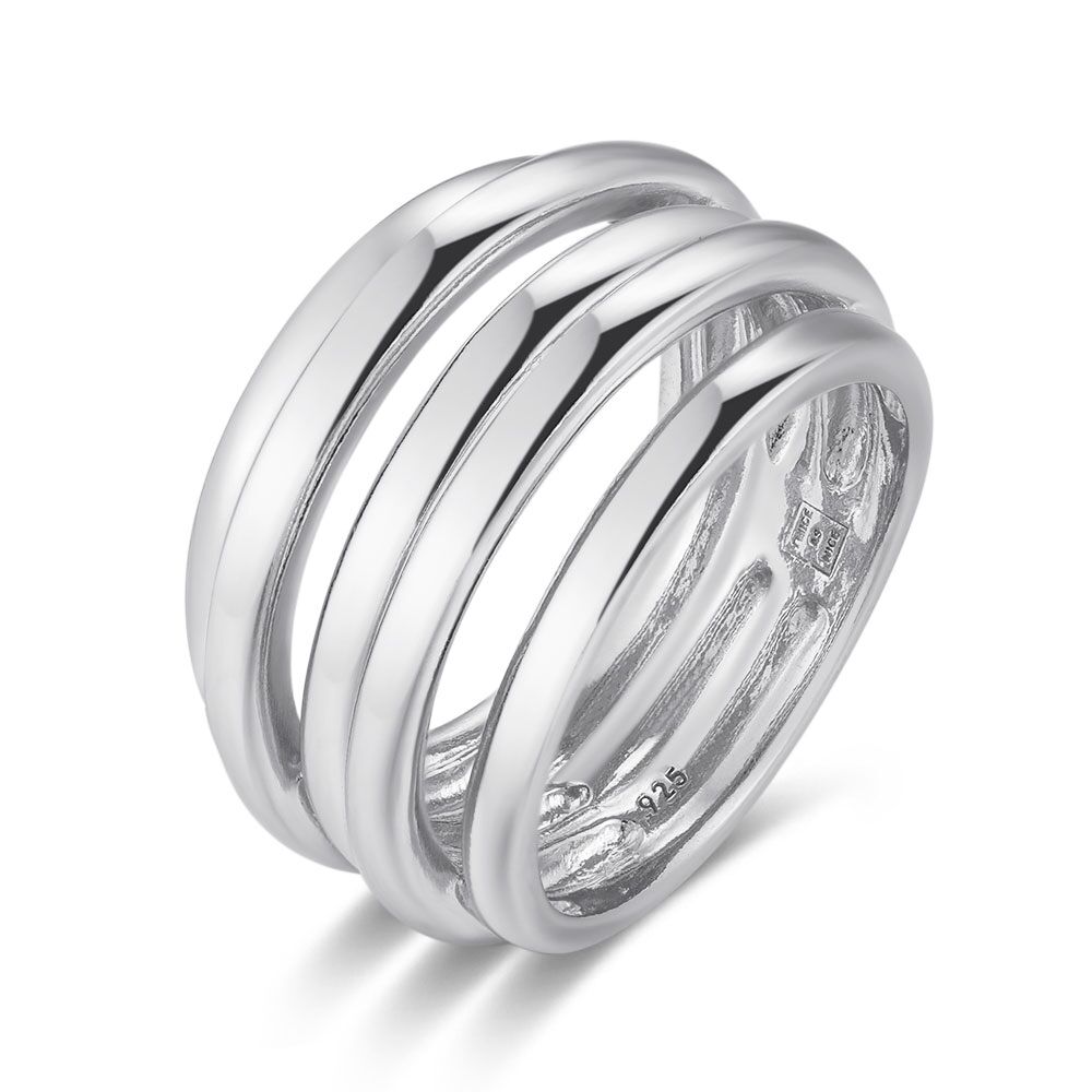 Silver colour online ring