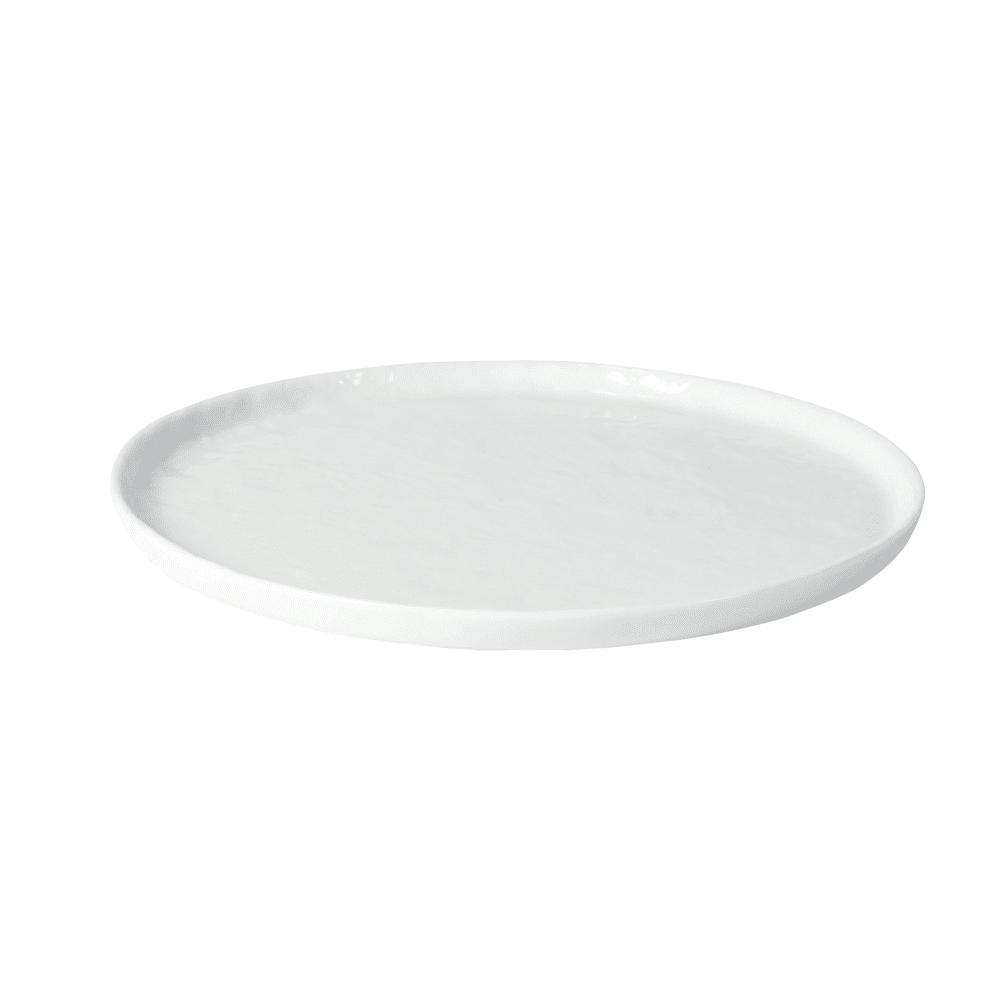 Porcelino White Dessert Plate | Pomax