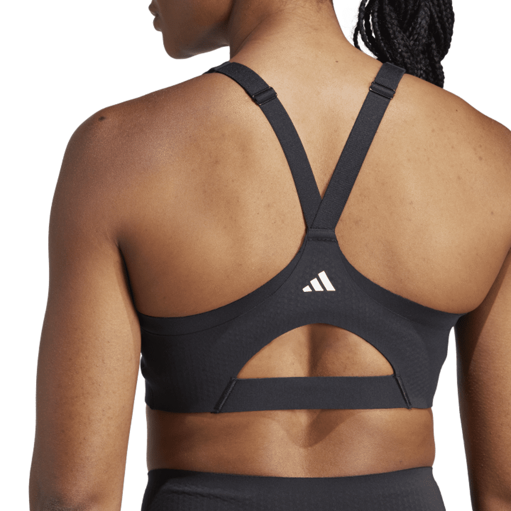 Adidas Ultimate Alpha Bra Black Training Sports Bra Women's XXS