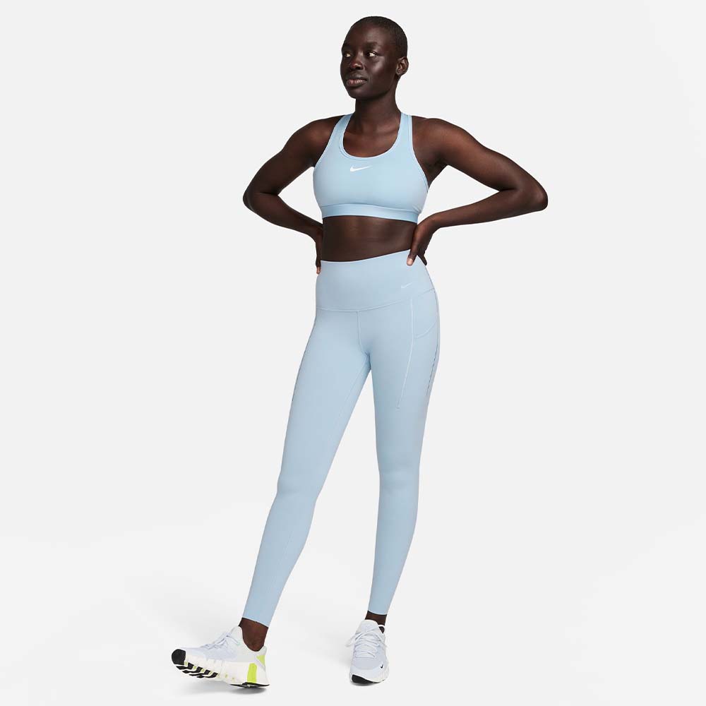 NEW Women's Nike One Dri-FIT Leggings, XS Short, Cerulean Blue
