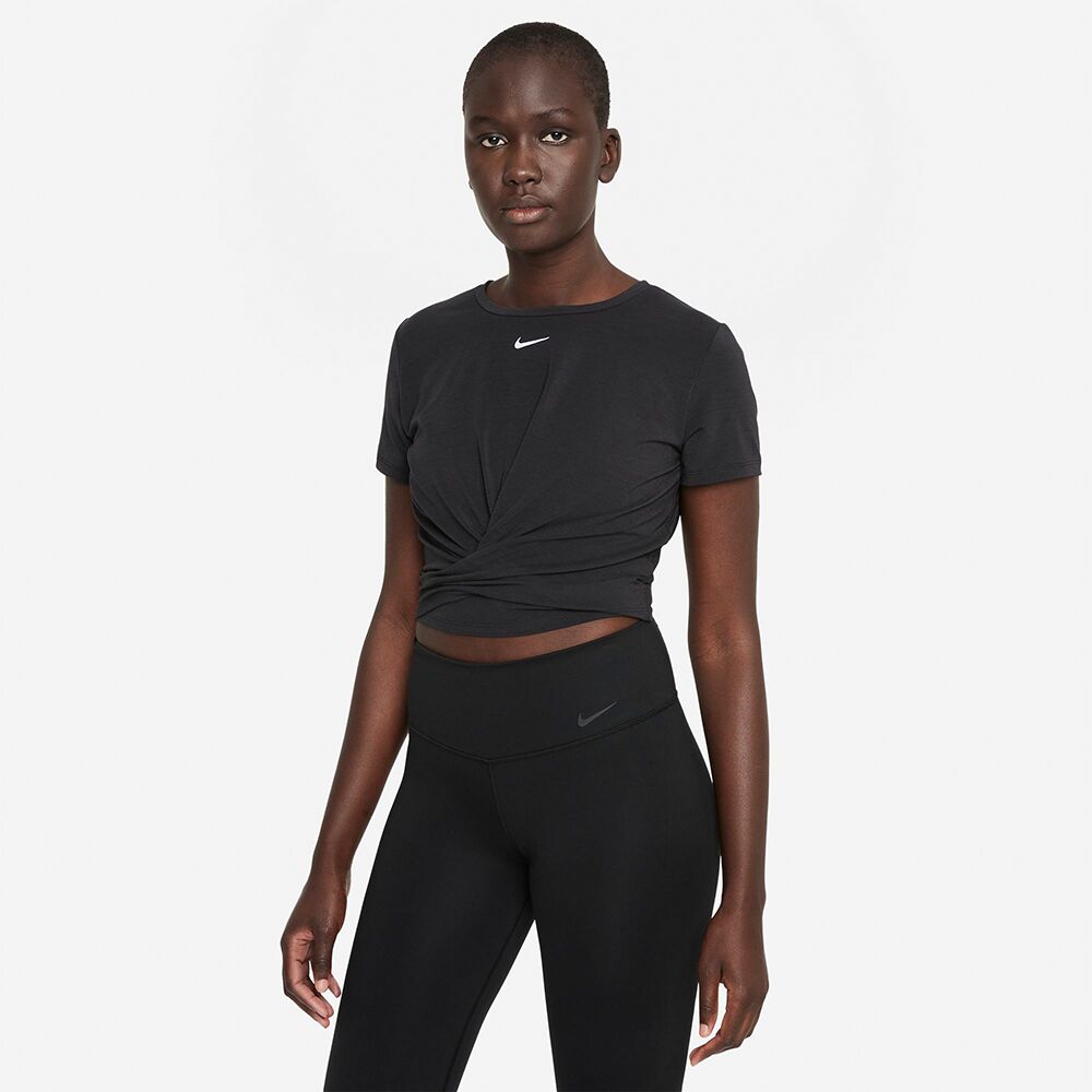 nike crop top twist