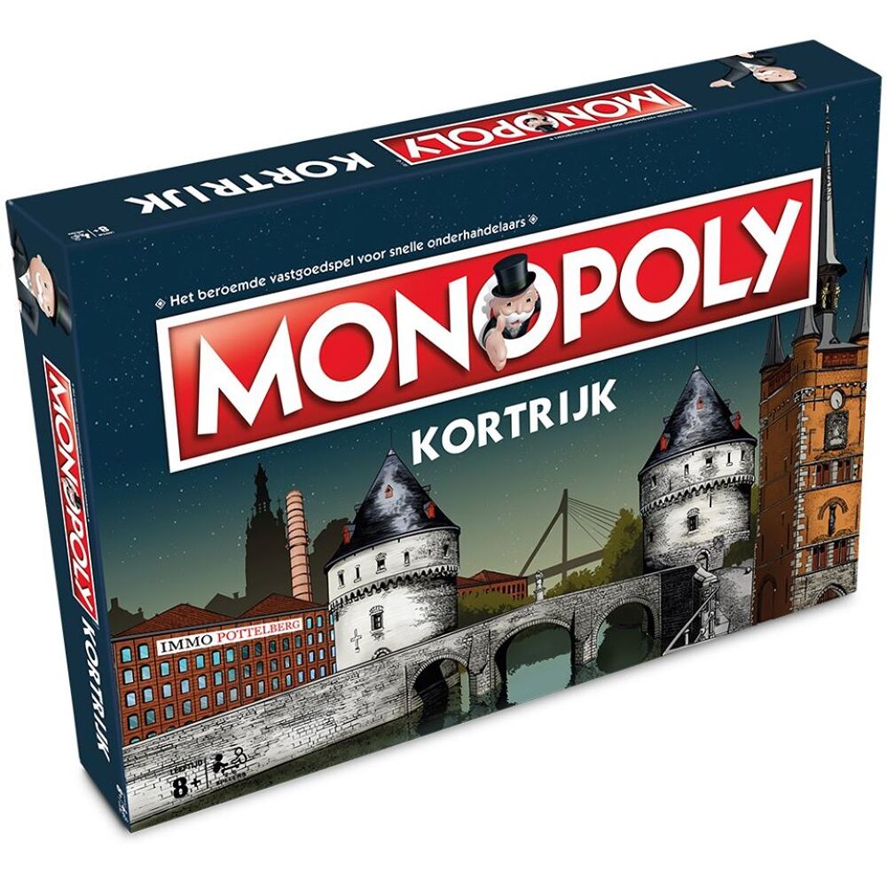 Haarzelf lijn details Monopoly Kotrijk - Voorbestelling