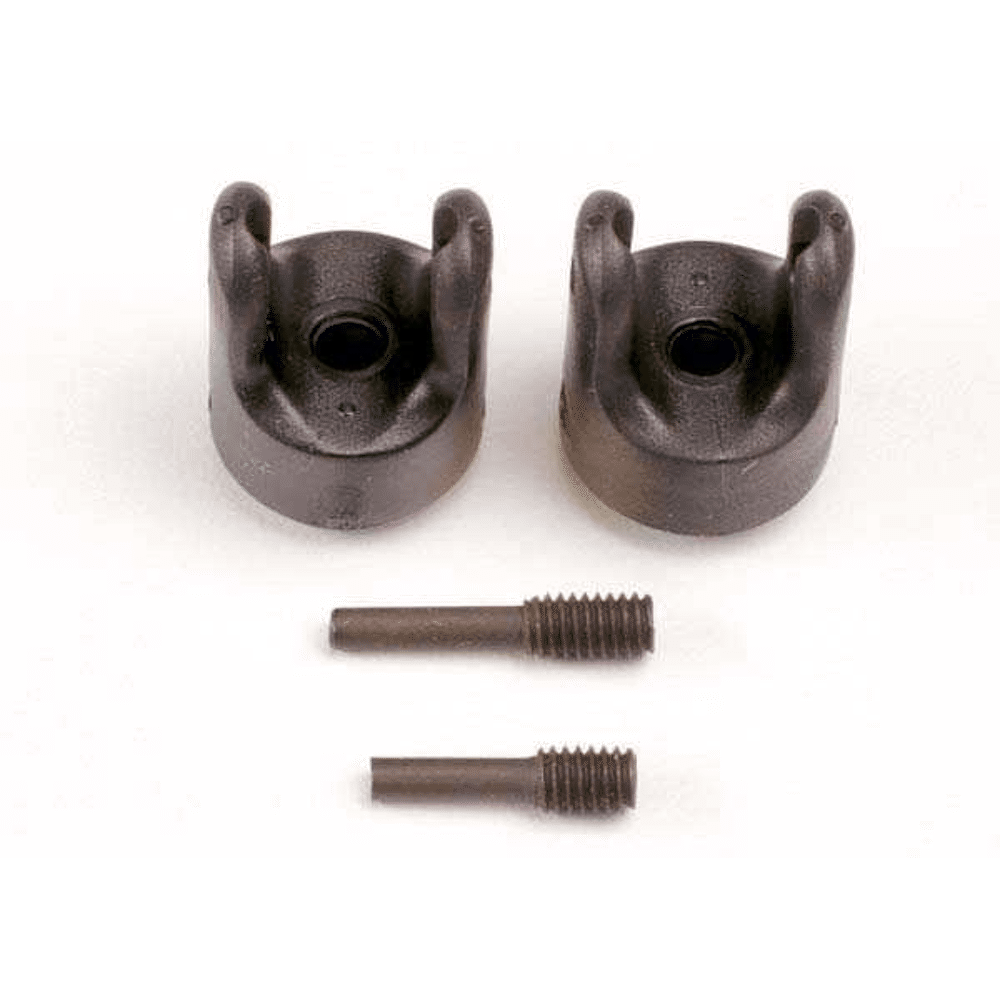 Transmission output yokes (heavyduty) (2)/ set screw yoke p, TRX4927X