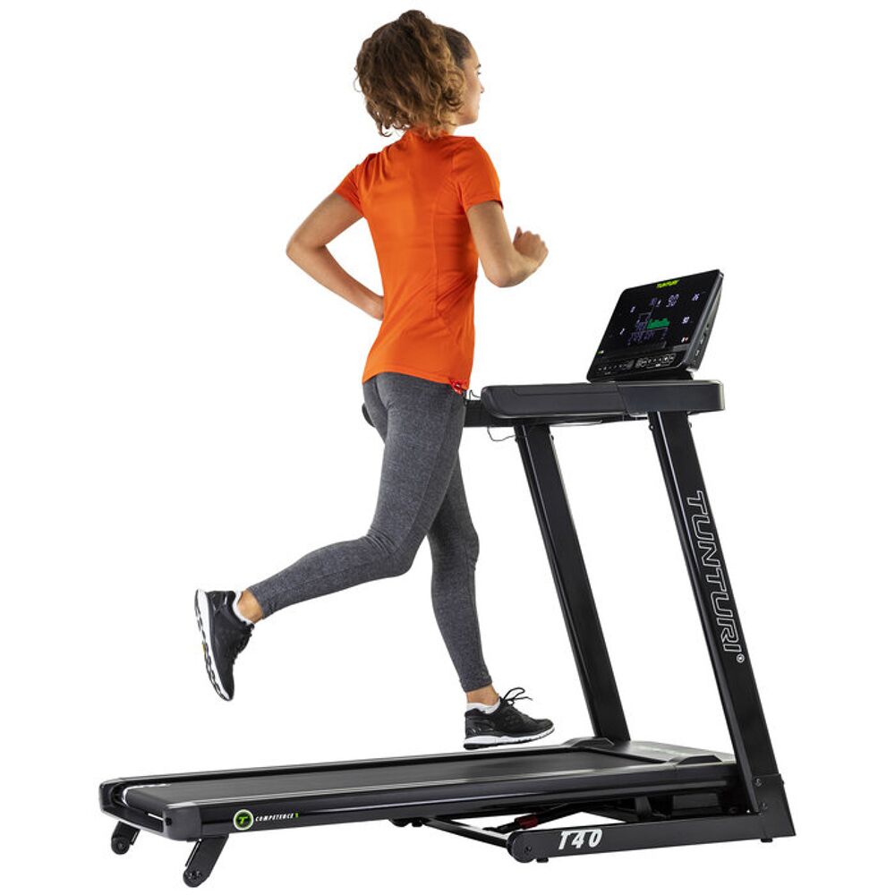 Razernij ~ kant verklaren Tunturi - Treadmill Competence T40 loopband kopen bij sportline.be