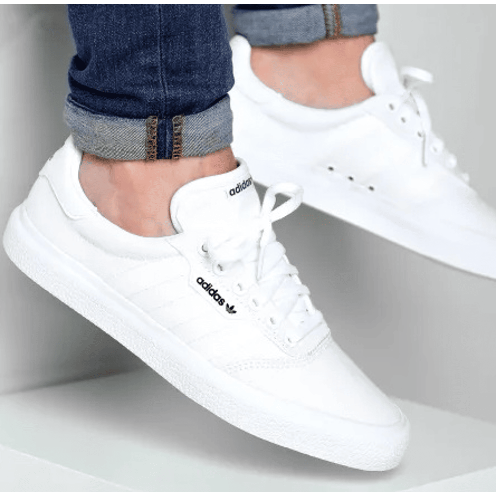 Koop adidas Skateboarding 3MC Schoen (core white green gum) online |  skatedeluxe