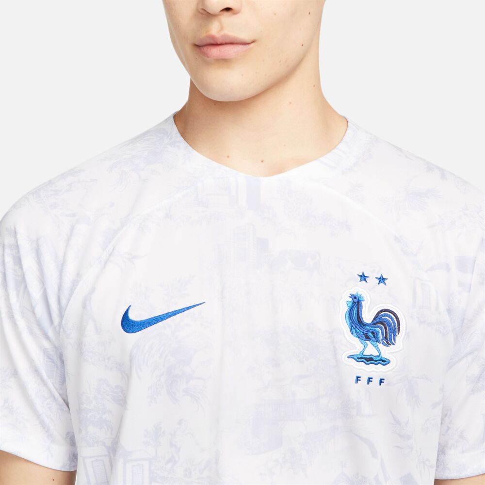 sofa blootstelling huichelarij Nike - FFF Frankrijk uitshirt Voetbalshirt heren