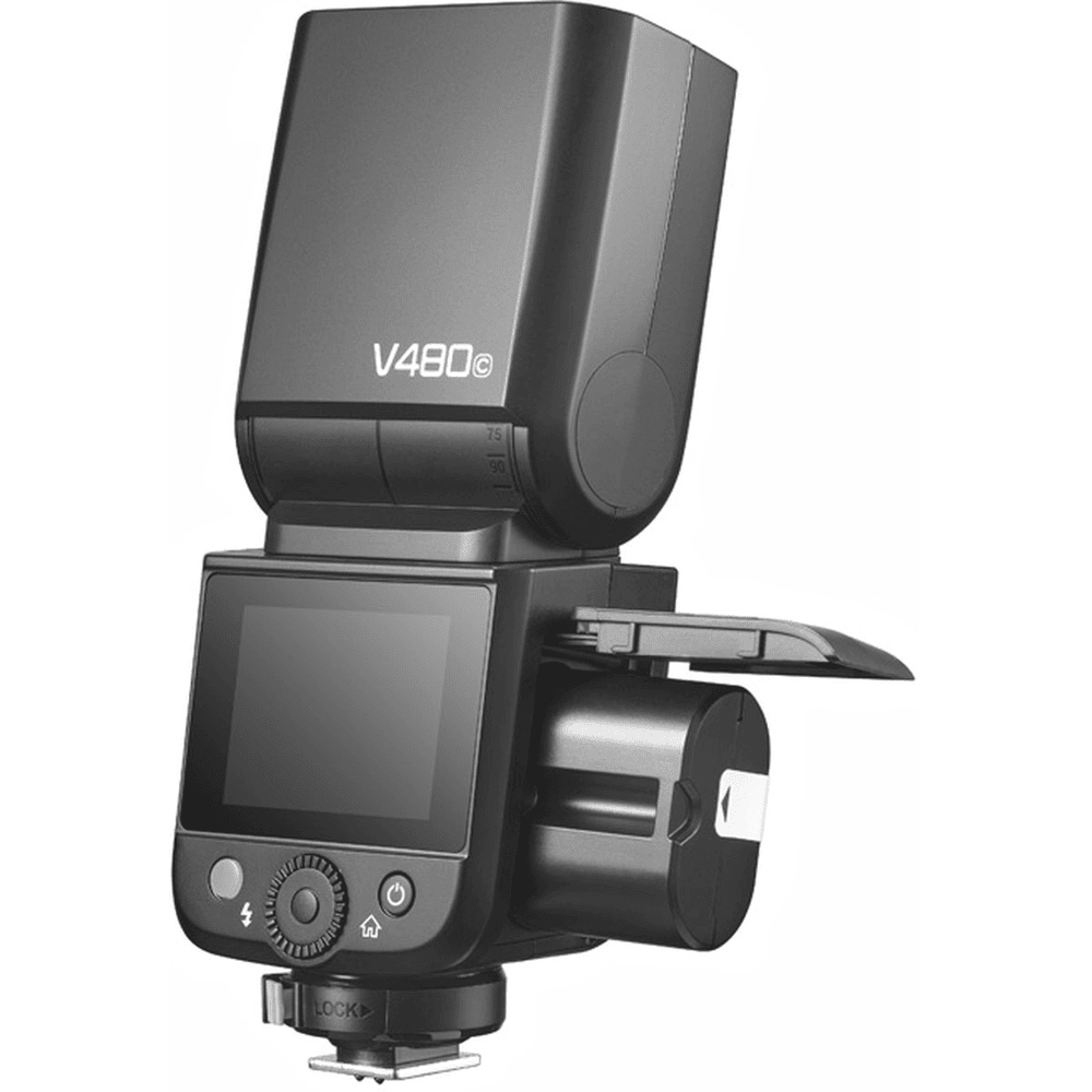 Godox V480O TTL Li ion Head Camera Flash OM System/Panasonic