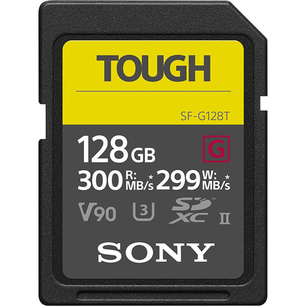 salto Luik experimenteel Sony 128GB SDXC Tough Professional R300 W299 UHS-II | Foto Grobet