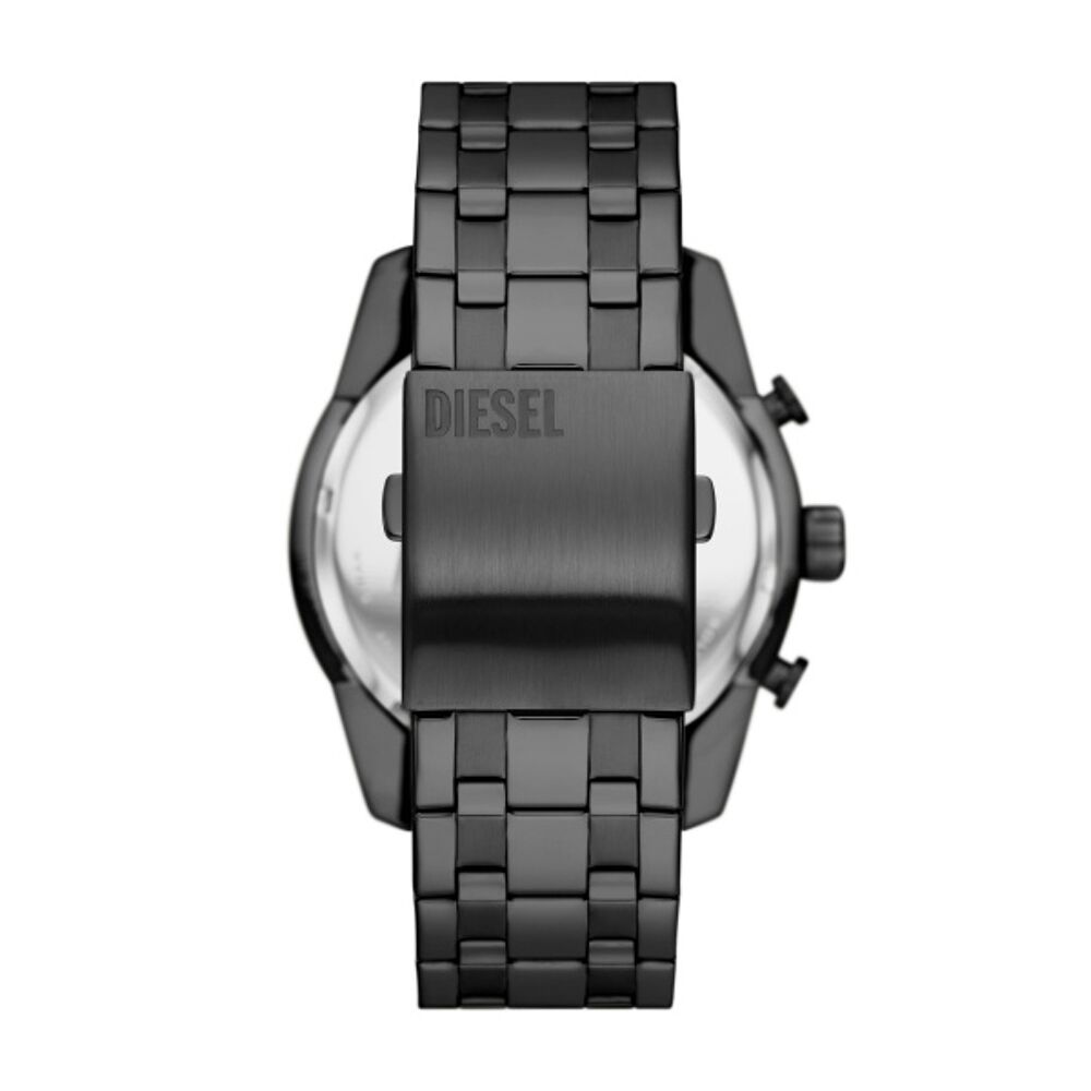 Diesel Split Zwart Heren Horloge met Chrono DZ4589