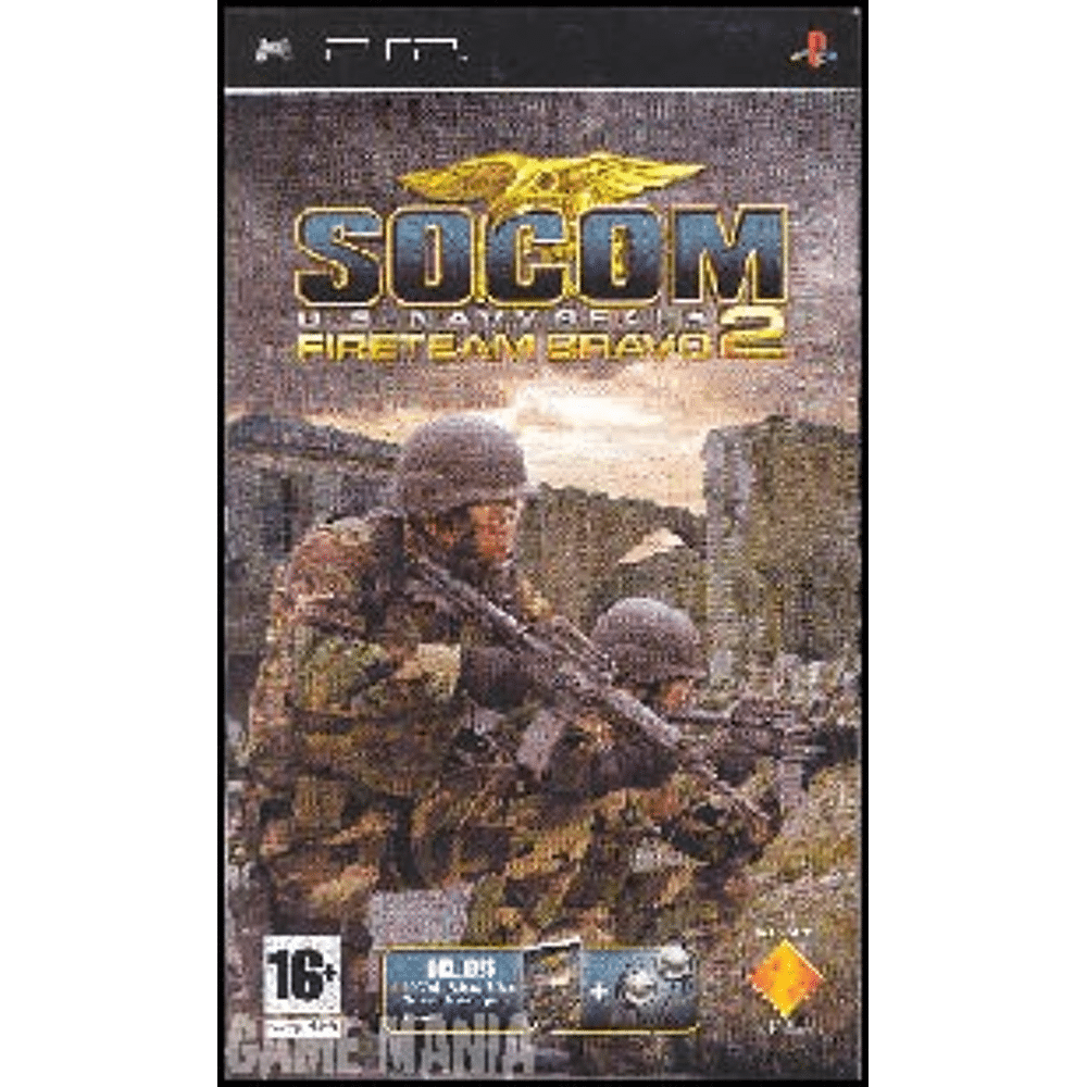 Socom Us Navy Seals Fireteam Bravo 2 Headset Psp Game Mania