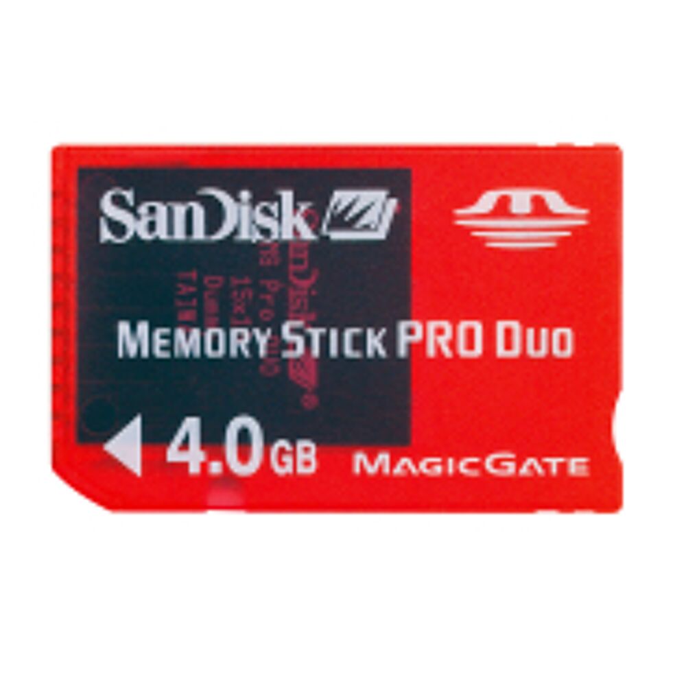 sandisk memory stick pro duo