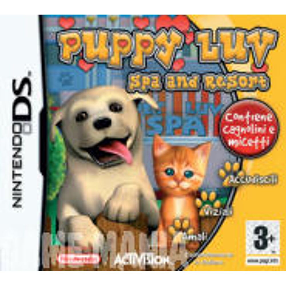 Puppy Luv Spa and Resort Nintendo DS Game Mania