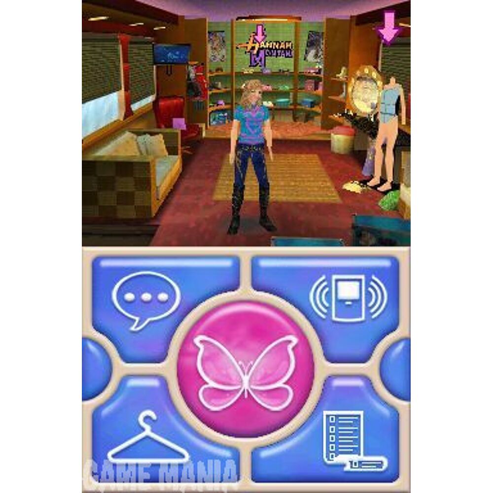 Hannah montana the store movie ds game