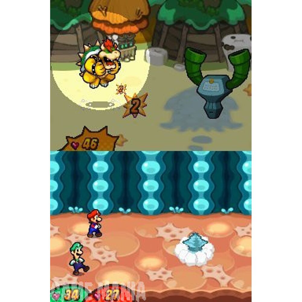 Mario and luigi clearance bowser's inside story