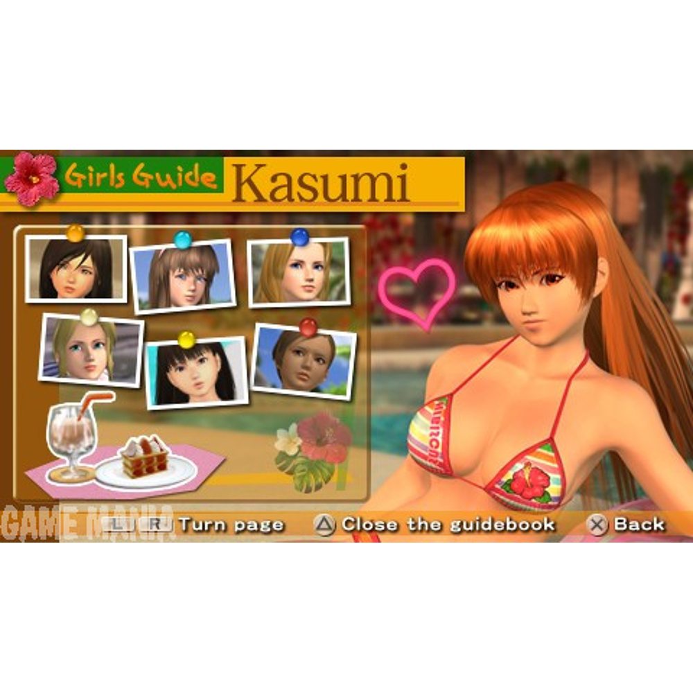 Dead Or Alive Paradise Psp Game Mania