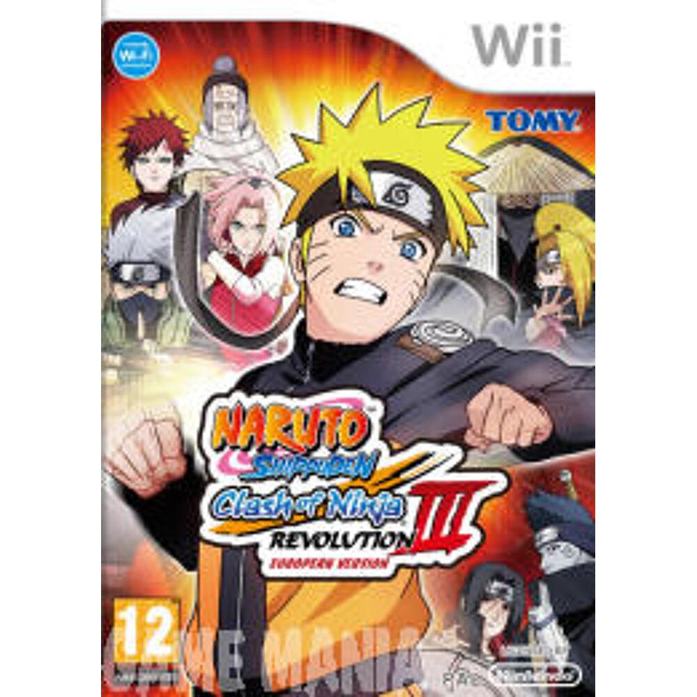 Naruto Shippuden Clash Of Ninja Revolution Wii Game Mania