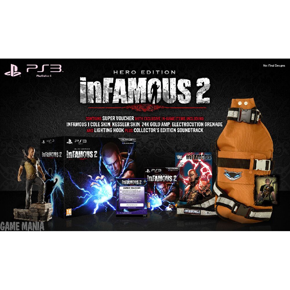 infamous 2 hero edition ps3