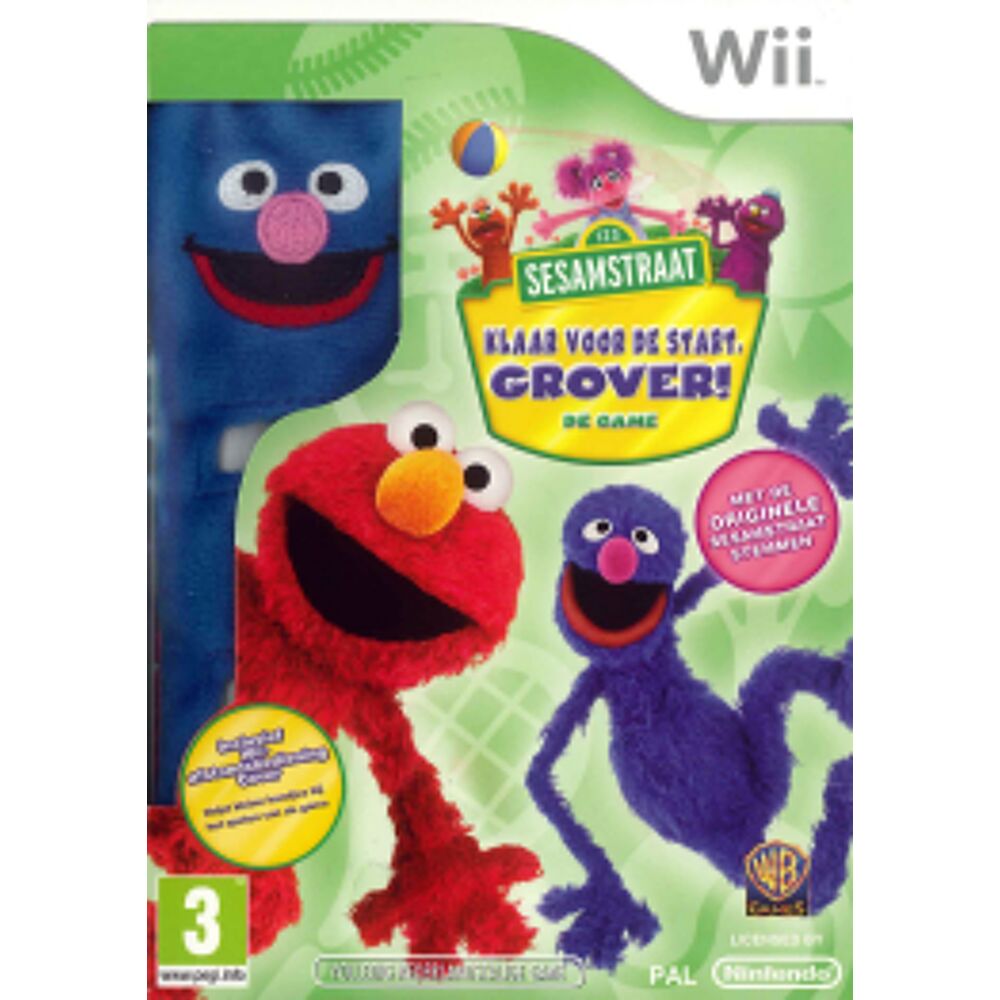 Herhaal Aas Vlek Sesamstraat - Klaar voor de Start, Grover - Wii | Game Mania