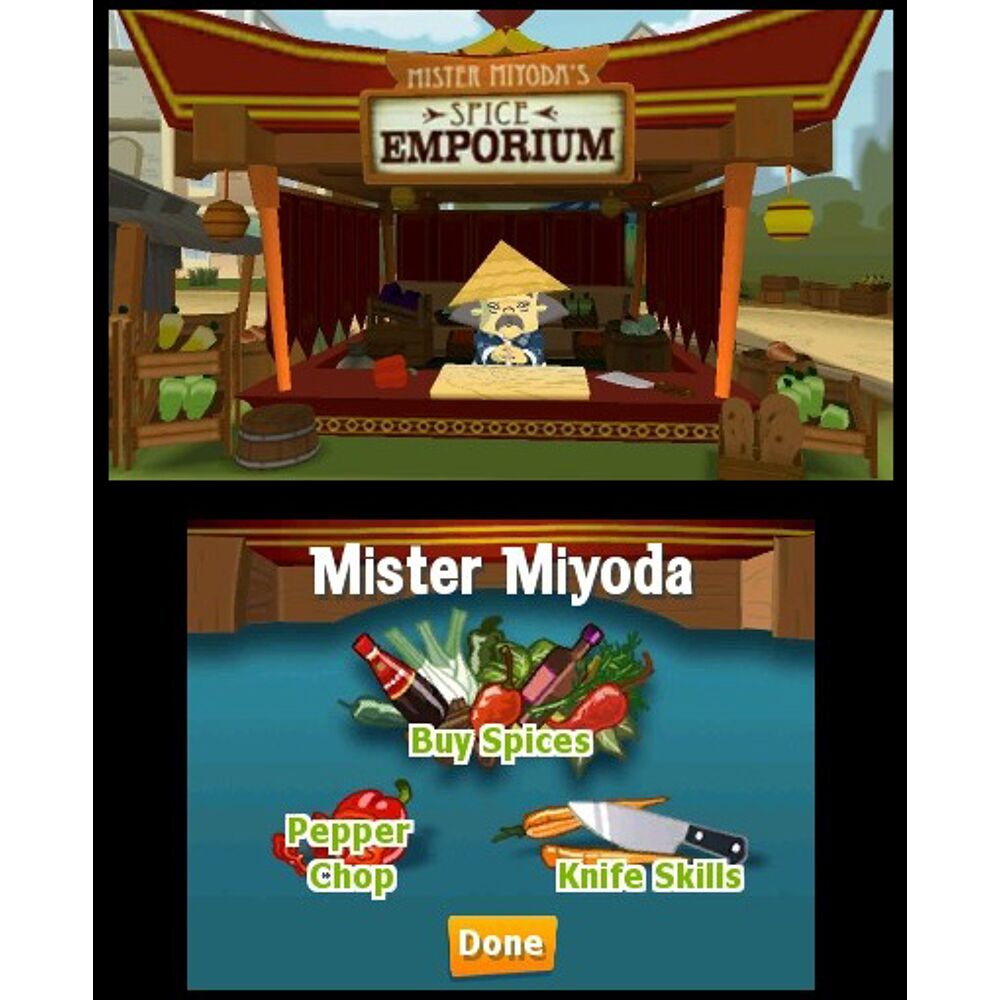 Order Up Nintendo 3DS Game Mania