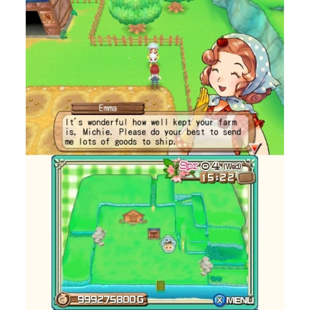 Harvest moon 3ds a new sale beginning