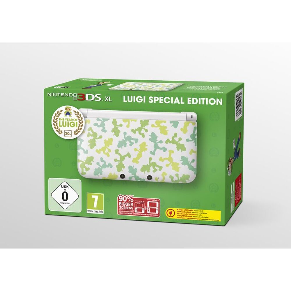 Nintendo 3ds xl sales luigi edition