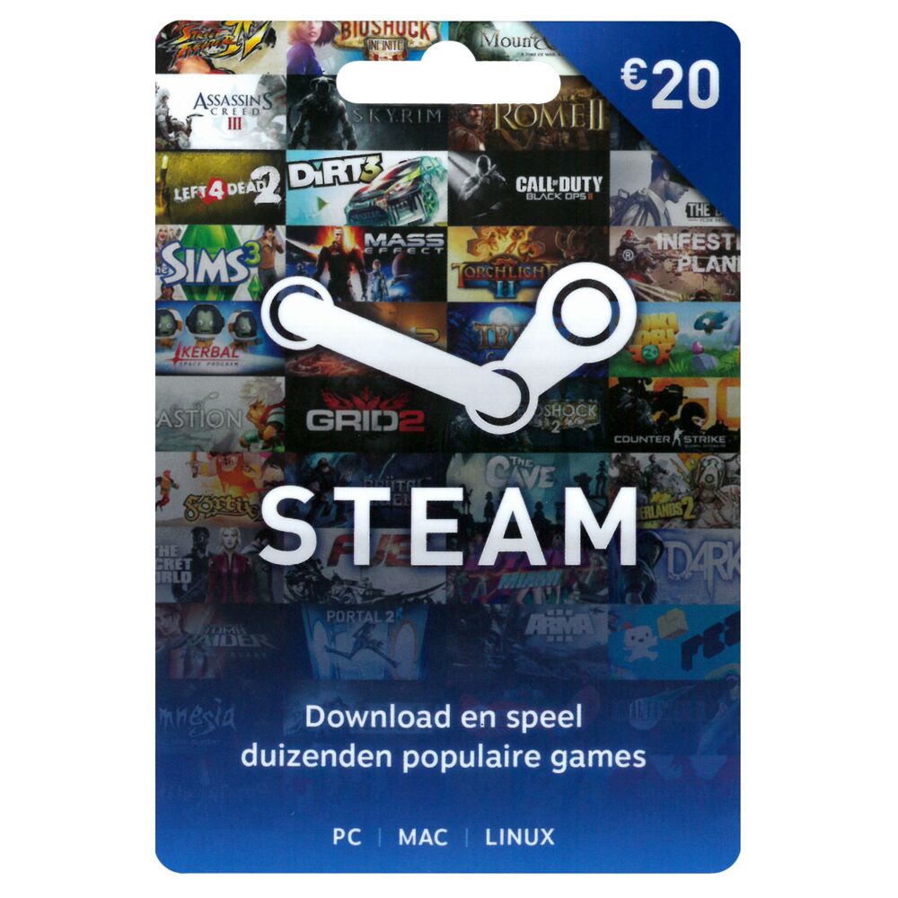 browser beddengoed afbetalen Steam Wallet 20 EUR (BE) | Game Mania