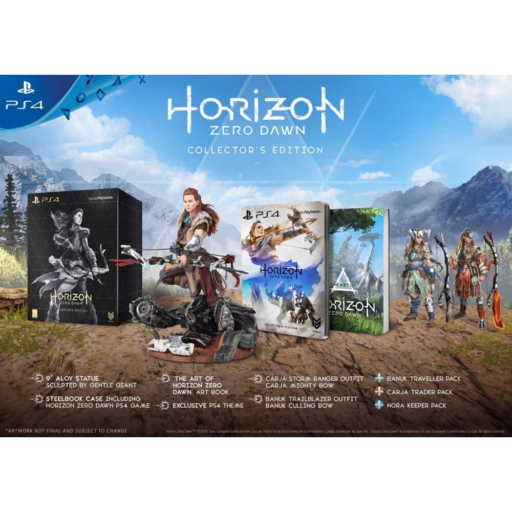 Horizon zero dawn collector's edition sale