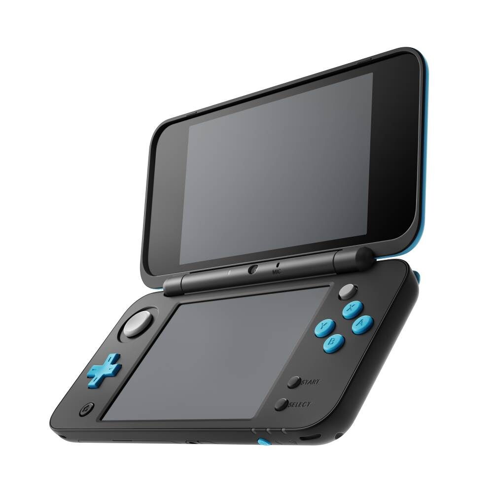Snor Hij de wind is sterk New Nintendo 2DS XL Black + Turquoise | Game Mania