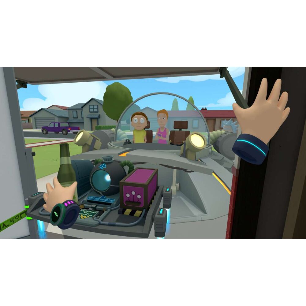Rick and Morty Virtual Rick ality PlayStation 4 Game Mania