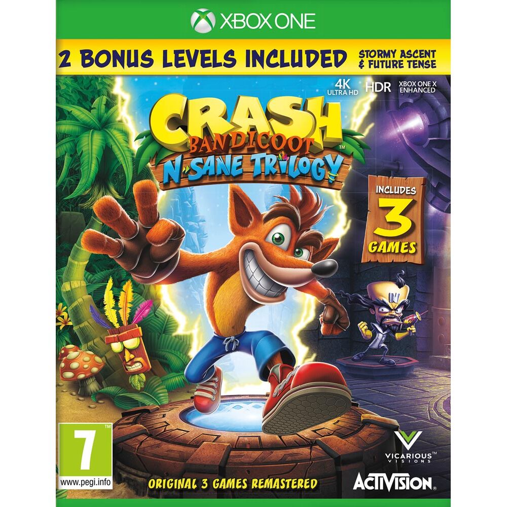 hooi Luidspreker Rimpelingen Crash Bandicoot N Sane Trilogy - Xbox One | Game Mania