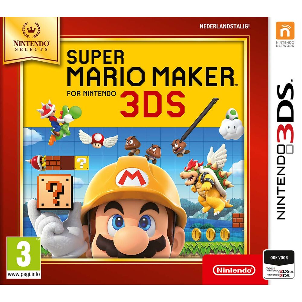 geestelijke doos Het spijt me Super Mario Maker for Nintendo 3DS - Nintendo Selects - Nintendo 3DS | Game  Mania