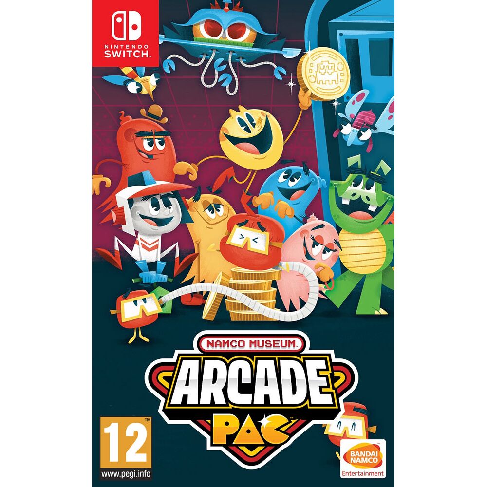 Nintendo switch pac man sales games