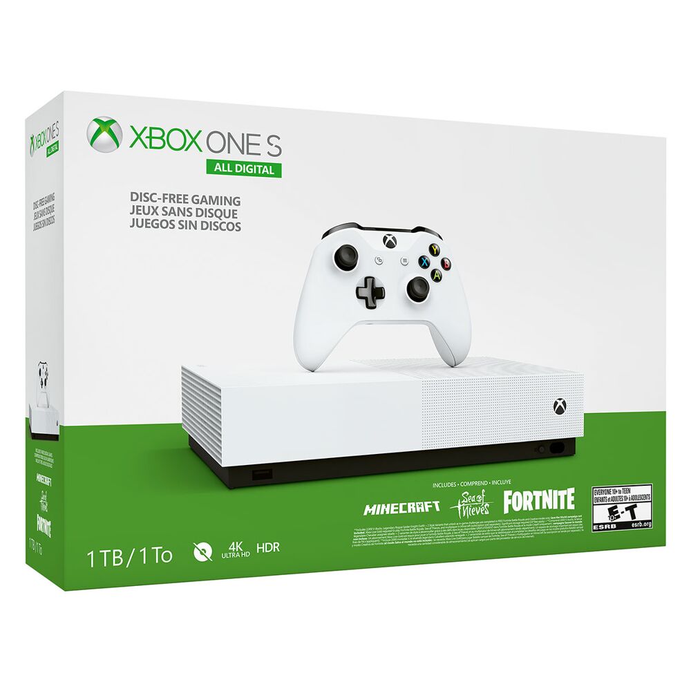 Dankzegging medaillewinnaar driehoek Xbox One S White 1TB All-Digital Edition | Game Mania