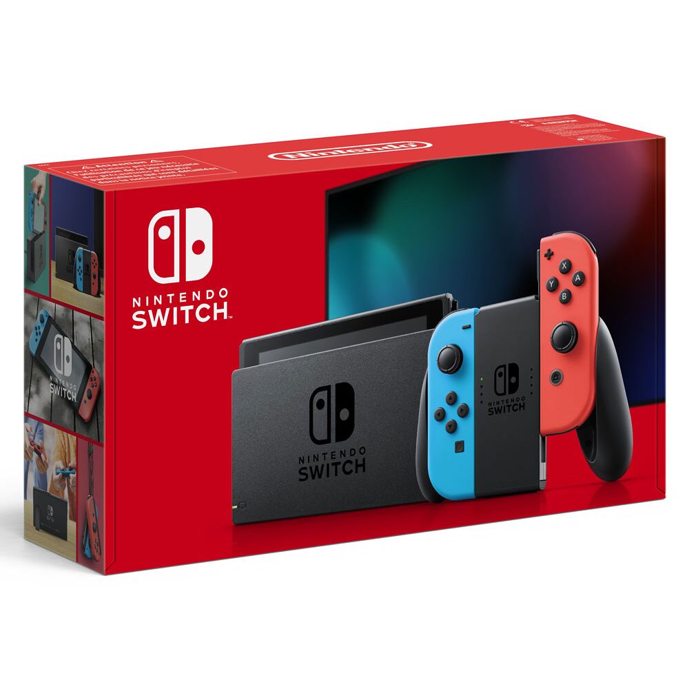 Nintendo Switch Neon Blue & Red met batterijduur | Game