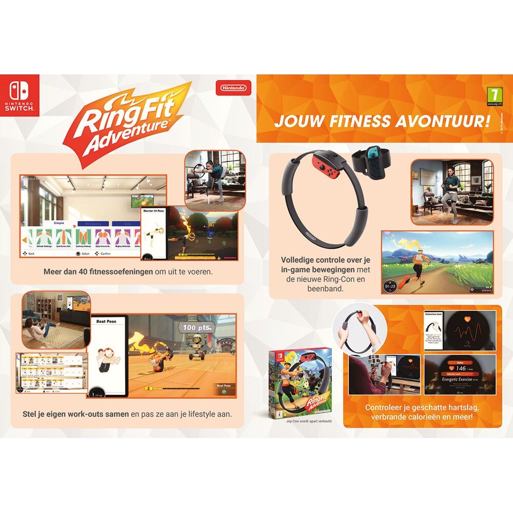 Familielid veeg lengte Ring Fit Adventure - Nintendo SWITCH | Game Mania