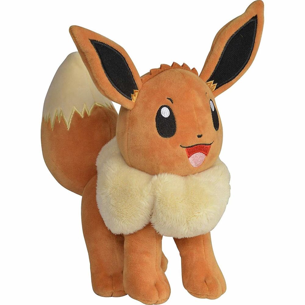 Pokémon Knuffel - Eevee v1 - Wicked Cool Toys | Game Mania