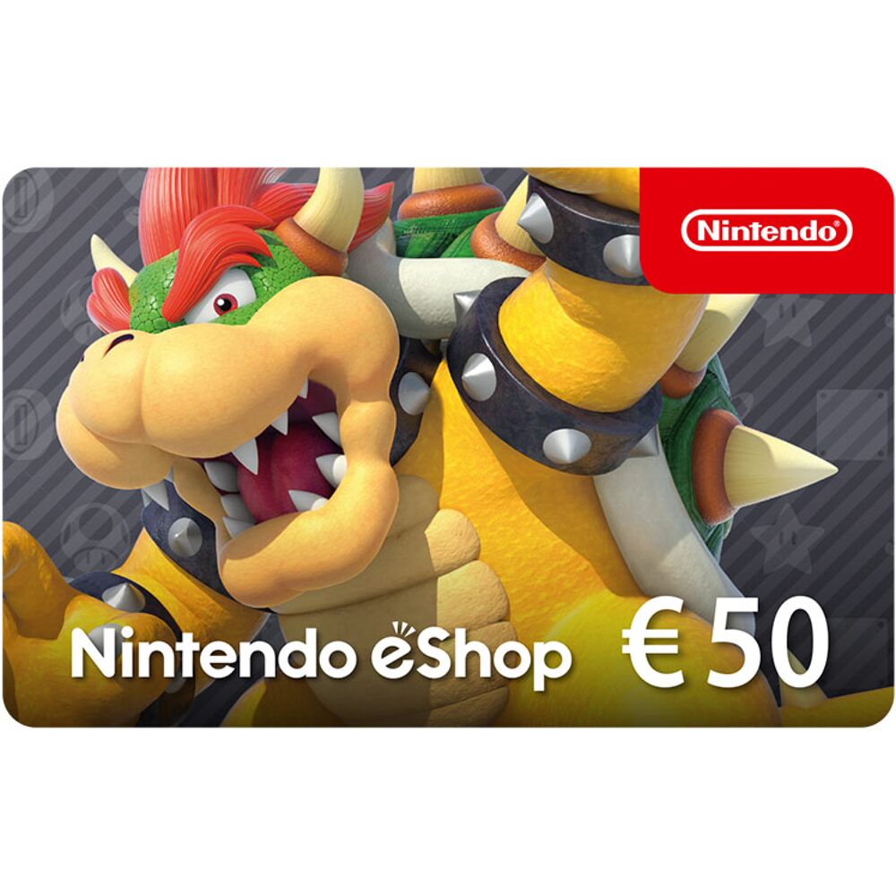 Plasticiteit Onrecht Verniel Nintendo eShop Kaart 50 Euro Tegoed (BE) | Game Mania