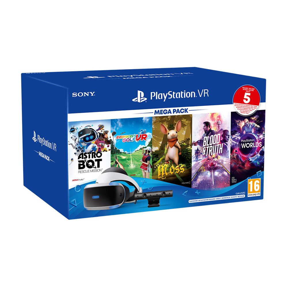 Horzel huis Bliksem PlayStation VR Mega Pack 3 + Camera + 5 Games | Game Mania