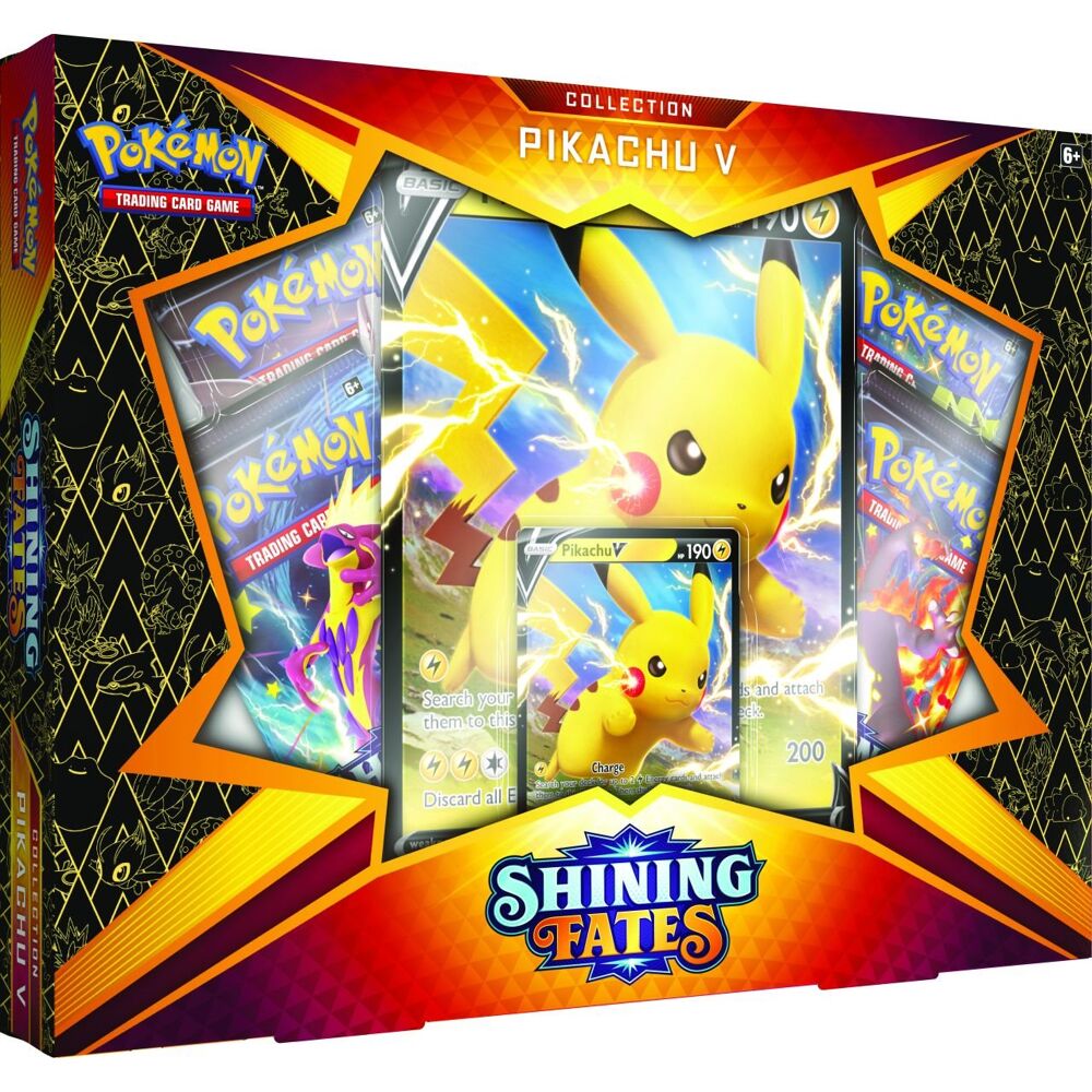 Reclame Zorgvuldig lezen bron Pokémon TCG - Pikachu V Box Shining Fates | Game Mania