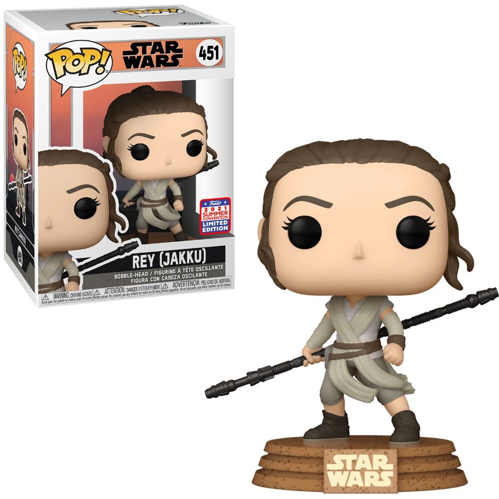 Rey Jakku SDCC 2021 Exclusive POP |Game Mania