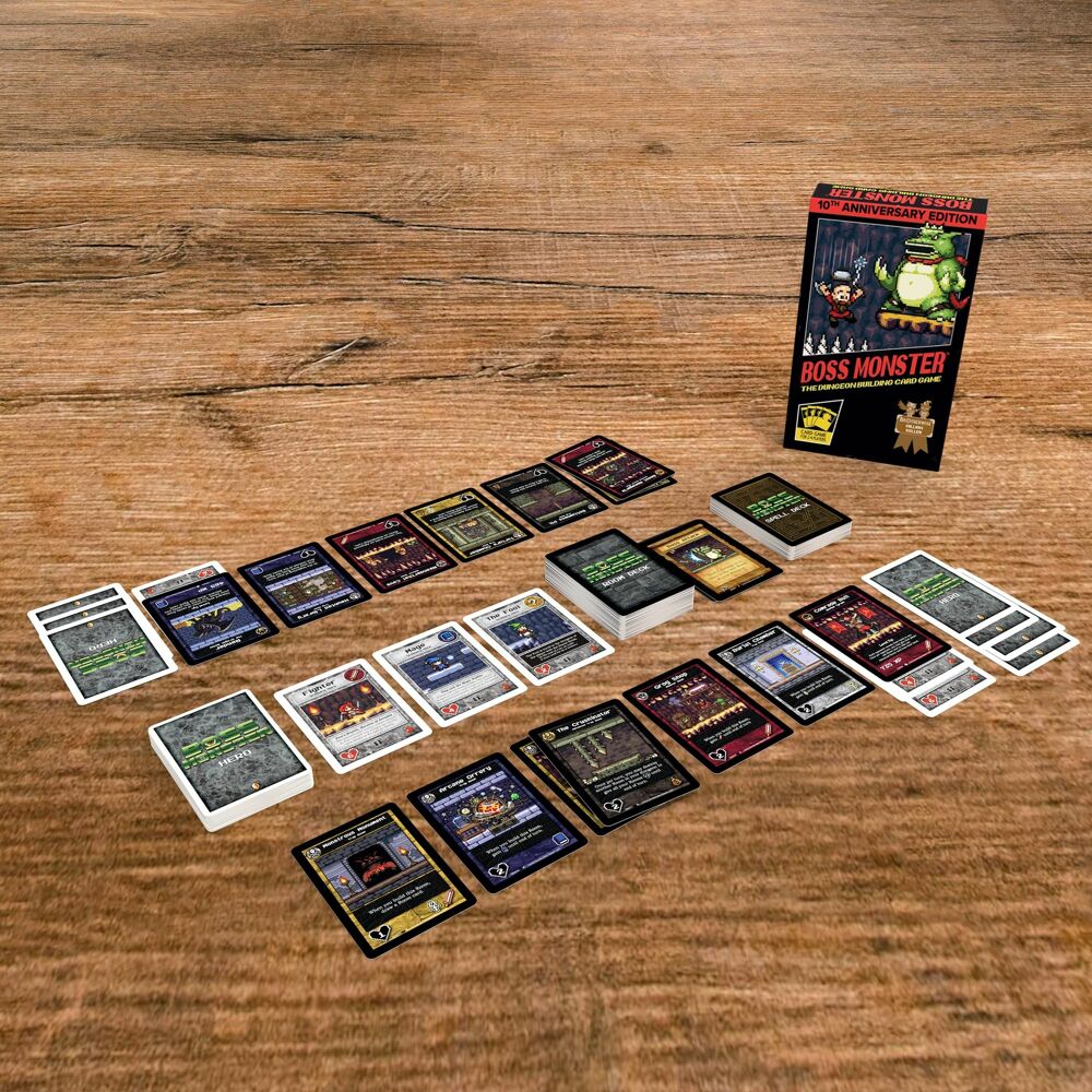 Boss Monster The Dungeon Building Card Game 10th Anniversary Edition Brotherwise Games 