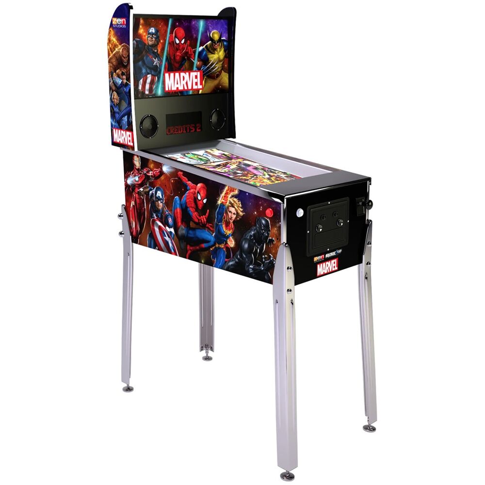 Arcade Cabinet Marvel Virtual Pinball Machine | Mania