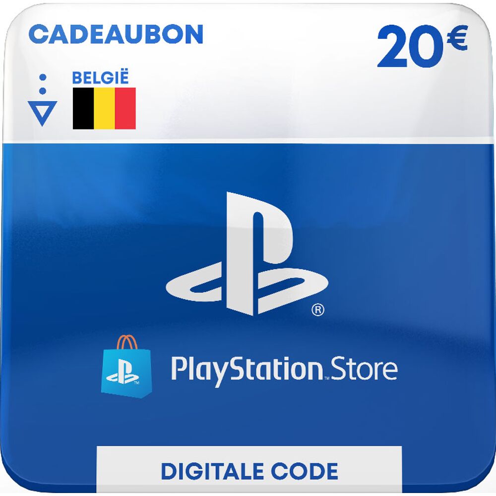 Verlenen Eerbetoon Glans 20 Euro PlayStation Store Tegoed (België) | Game Mania