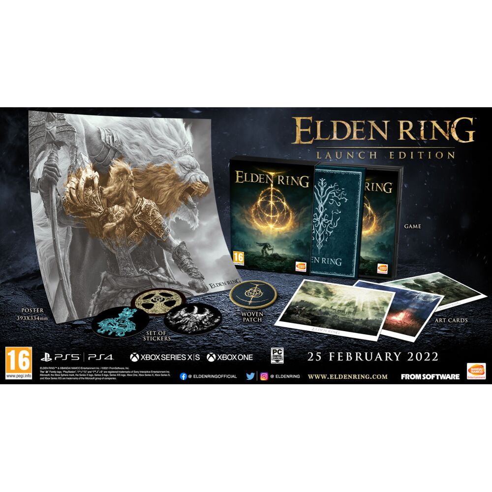 Elden Ring Launch Edition. Playstation 4