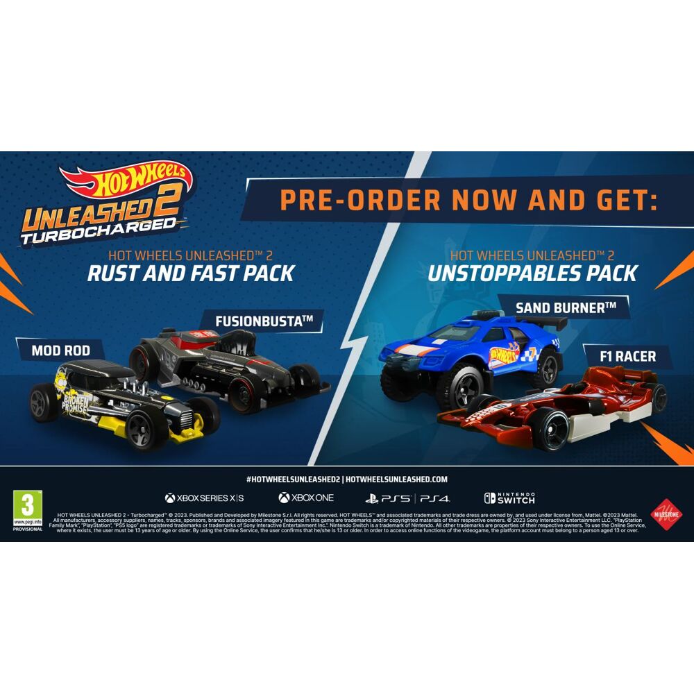 HOT WHEELS UNLEASHED™ 2 - Rust and Fast Pack