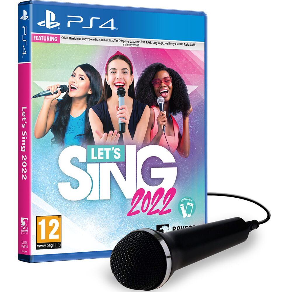 Station Menstruatie Pretentieloos Let's Sing 2022 + Microfoon - Playstation 4 | Game Mania
